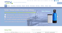 Desktop Screenshot of galwaywater.ie